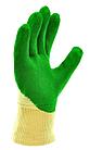 Перчатки х/б Скиф Лайт с натуральным латексным обливом (цвет зеленый), фото 2