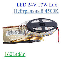 Светодиодная лента LUX High efficiency 2835 17W 24V 4500K