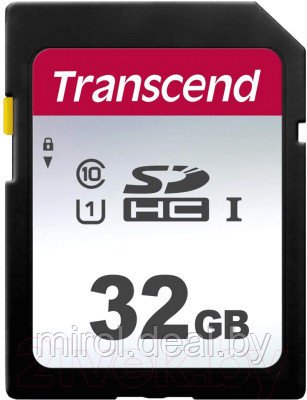 Карта памяти Transcend SDHC 300S 32GB (TS32GSDC300S) - фото 1 - id-p218326382