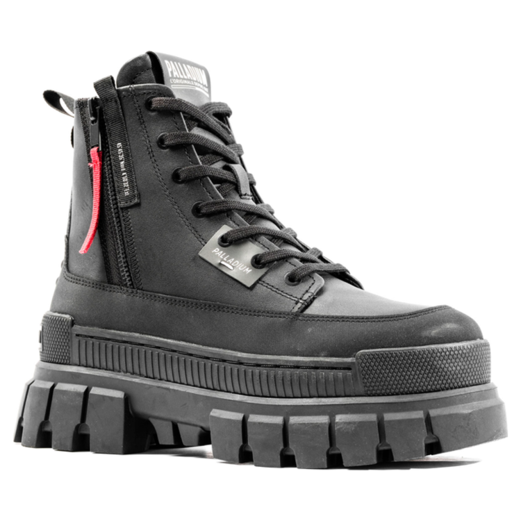 Ботинки женские Palladium REVOLT BOOT ZIP LTH черный 98859-001 - фото 3 - id-p218323931