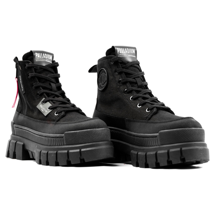 Ботинки женские Palladium REVOLT BOOT ZIP TX черный 98860-008 - фото 3 - id-p218323953