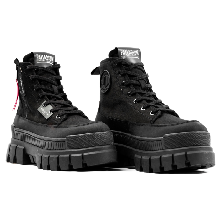 Ботинки женские Palladium REVOLT BOOT ZIP TX черный 98860-008 - фото 3 - id-p218323954