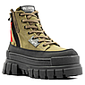 Ботинки женские Palladium REVOLT BOOT ZIP TX серо-зеленый 98860-325, фото 2