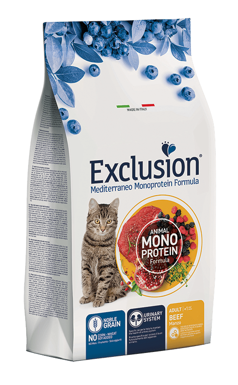 Exclusion Monoprotein Noble Grain Cat Adult Beef для кошек с говядиной 1.5 кг (Италия) - фото 1 - id-p216548471