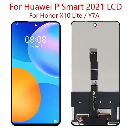 Дисплей (экран) Huawei Y7A 2021 (DNN-LX9, PPA-LX1) c тачскрином, черный, фото 2
