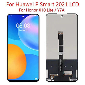 Дисплей (экран) Huawei P Smart 2021 (DNN-LX9, PPA-LX1) c тачскрином, черный