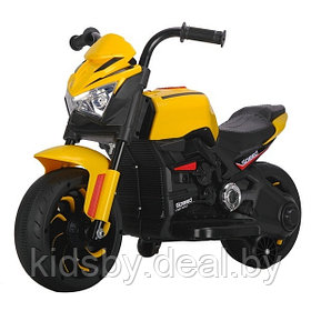 Детский электромобиль, мотоцикл Igro TD BLF-819Y (желтый)
