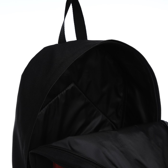 Рюкзак детский Аниме, 33*13*37, отд на молнии, н/карман, черный - фото 5 - id-p218328399