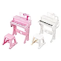 Синтезатор, пианино детское со стулом, дeтский cинтезaтоp с микрофоном, 37 клавиш 6626R, фото 3