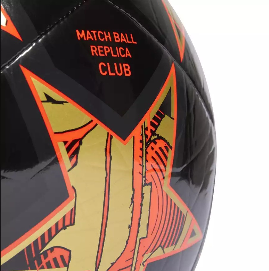 Мяч футбольный №5 Adidas UEFA Champions League Match Ball Replica Club Black 23/24 - фото 4 - id-p218329090