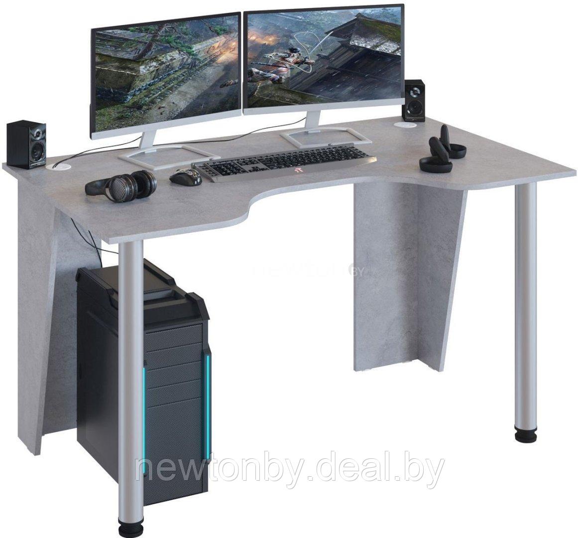 Геймерский стол Сокол КСТ-18 (бетон) - фото 1 - id-p215424448