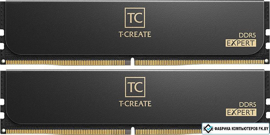Оперативная память Team T-Create Expert 2x16ГБ DDR5 6000 МГц CTCED532G6000HC38ADC01 - фото 1 - id-p218332964