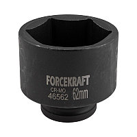 FK-46562 FORCEKRAFT Головка ударная 3/4", 62мм (6гр.)