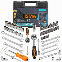 Универсальный набор инструментов ISMA 4821-5 (82 предмета)