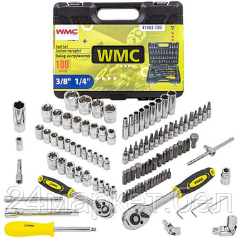 Универсальный набор инструментов WMC Tools 41082-5 (108 предметов), фото 2