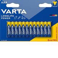 Элемент питания VARTA Longlife Power AAA/LR03 Alkaline 1,5V Bl.12 (8+4)