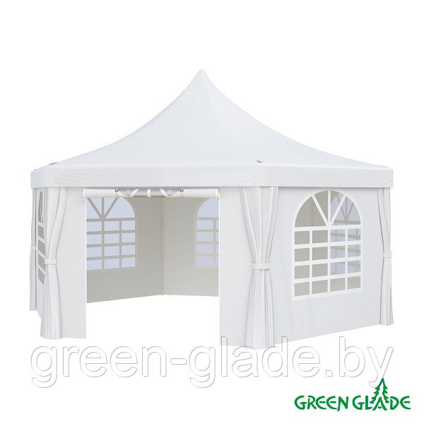 Шатер для свадьбы Green Glade 1053 2,5х2,5х2,5х3,4м полиэстер 2 коробки