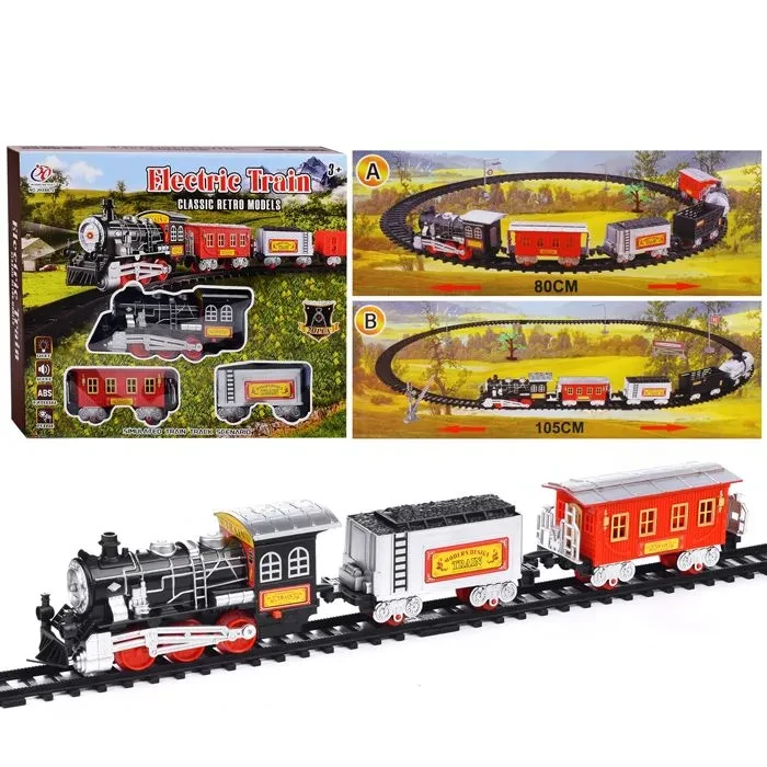 Железная дорога игрушечная JHX6678 на батарейках - фото 1 - id-p218348450