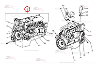 Дизельный двигатель OM460LA euromot3 B80.00194 для свеклоуборочного комбайна Grimme Rexor 620/630