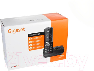 Беспроводной телефон Gigaset Comfort 550A RUS / S30852-H3021-S304 - фото 7 - id-p218353683