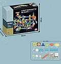 Детский магнитный конструктор Light Magnetic 2302, 110 деталей , игра головоломка для детей, настольная игра, фото 3