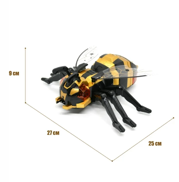 Детская радиоуправляемая интерактивная игрушка Пчела на пульте управления 128А-33, роботы игрушки для детей - фото 2 - id-p218359123