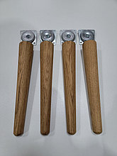 Ножки для мебели из дуба от 400 мм до 700 мм (диаметр 45мм х 25мм) без наконечника)