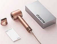 Фен Dreame Hairdryer Glory AHD6A-RS (с переходником на евровилку, розовое золото)