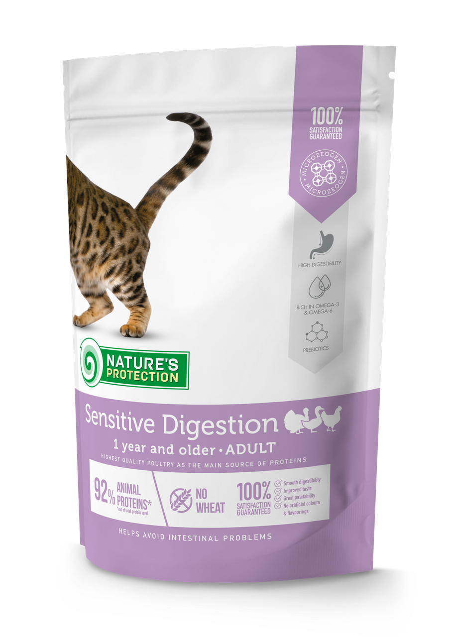 NP Sensitive Digestion корм для взрослых кошек с чувствительным пищеварением 7кг (Литва) - фото 1 - id-p218360599