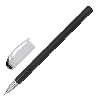 Ручка гелевая STAFF "College" GP-182, ЧЕРНАЯ, корпус черный, игольчатый узел 0,6 мм, линия письма 0,3 мм,