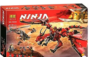 Детский конструктор Ninjago Ниндзяго Первый страж 10938 аналог lego лего серия Ninja дракон крепость  в