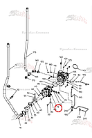 Насос Bosch Rexroth OK A10VO/53 EP1DS B92.05965 для свеклоуборочного комбайна Grimme Rexor 620/630