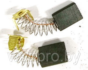 YG-04118 угольные щетки 04-118 (10x6x15 mm, пружина, пятак-уши, пара)
