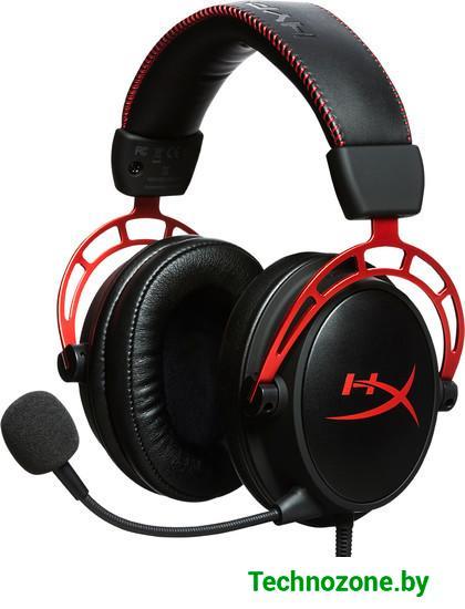 Наушники HyperX Cloud Alpha (черный/красный) - фото 1 - id-p218367867