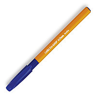 Ручка шариковая Cello Tri-GRIP, 0.7, корпус желто-синий, цвет синий