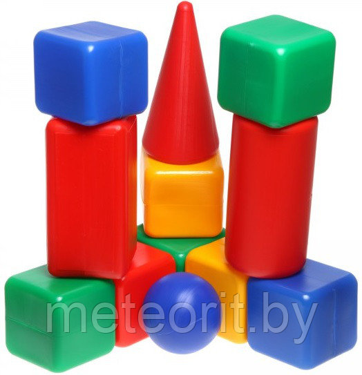 Конструктор "Строитель" 10 детатей