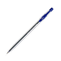 Ручка шариковая Cello Slimo 1мм., корпус желто-синий, цвет синий