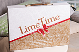 Постельное белье Lime Time 2-х сп. Golden Line сатин-жаккард Чароит, фото 2