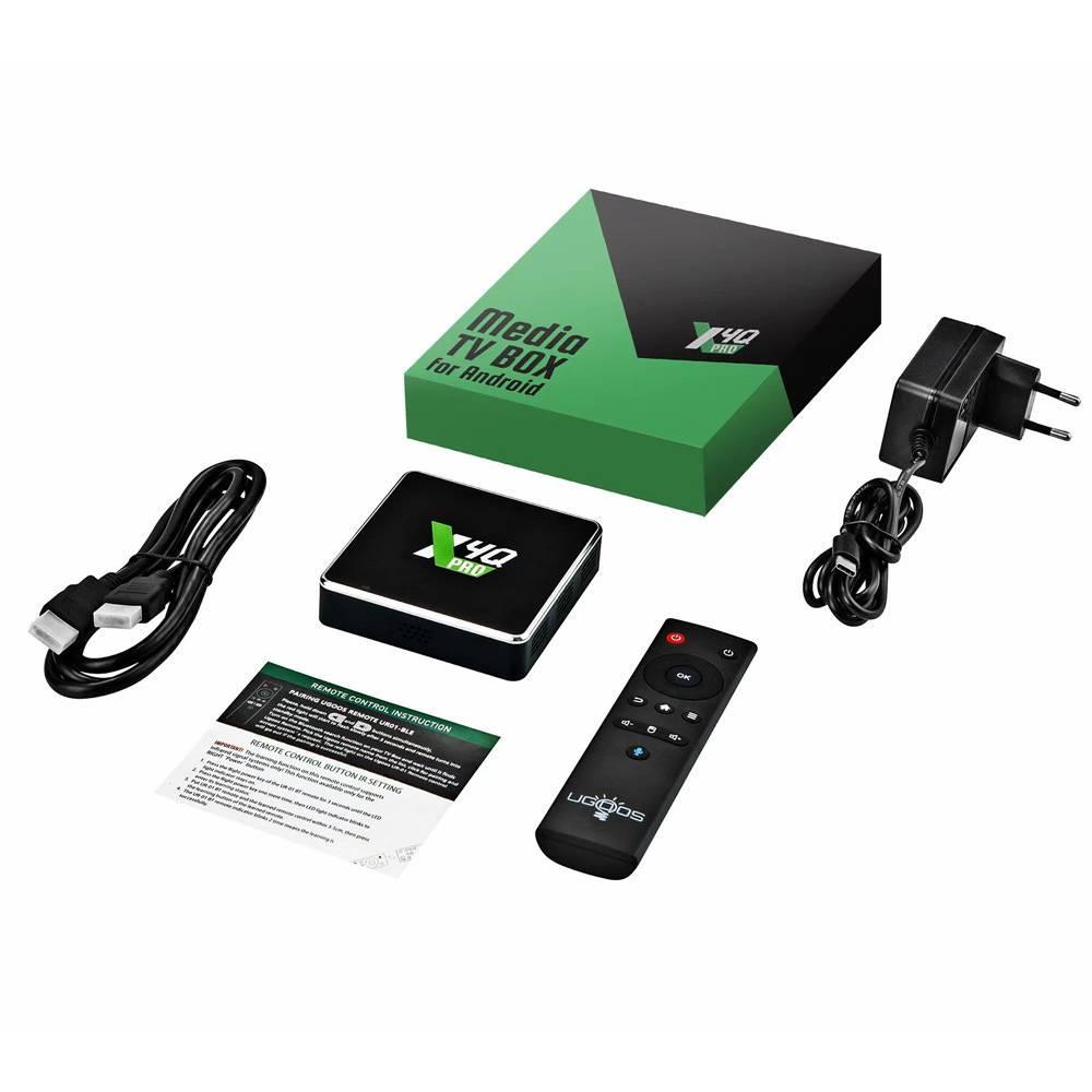 Смарт ТВ приставка Ugoos X4Q Pro S905X4 4G + 32G андроид TV Box - фото 3 - id-p218374368