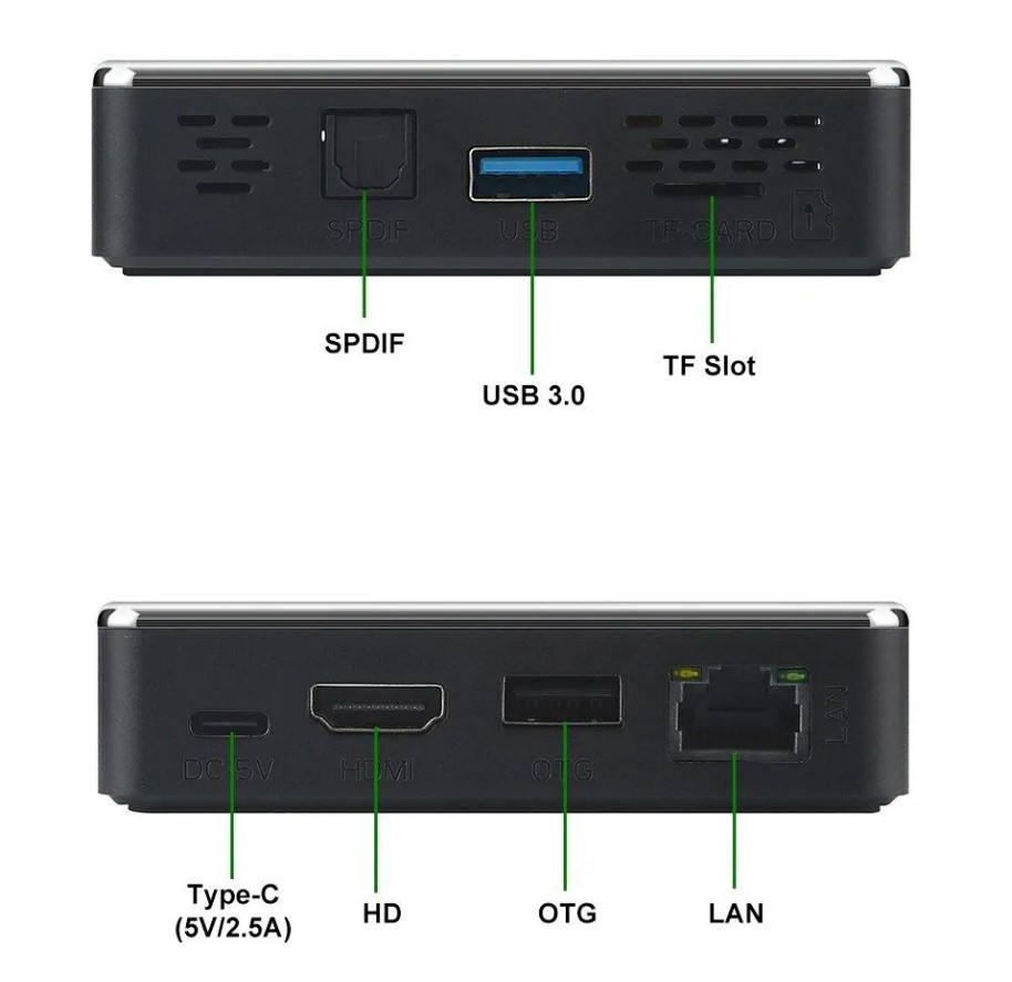 Смарт ТВ приставка Ugoos X4Q Pro S905X4 4G + 32G андроид TV Box - фото 5 - id-p218374368