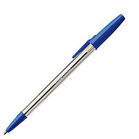 Ручка шариковая Luxor Ranger, линия 0,8мм, синяя, корпус прозрачный