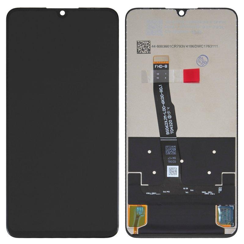 Дисплей (экран) для Huawei P30 Lite (MAR-LX1M) original с тачскрином, черный - фото 1 - id-p61489161