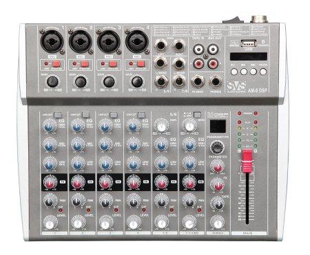 Аналоговый микшерный пульт SVS Audiotechnik mixers AM-8 DSP - фото 1 - id-p218375671