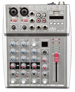 Аналоговый микшерный пульт SVS Audiotechnik mixers AM-4 DSP