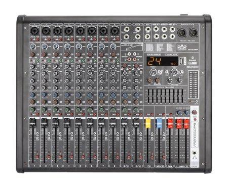 Аналоговый микшерный пульт SVS Audiotechnik mixers AM-12 COMP - фото 1 - id-p218375723