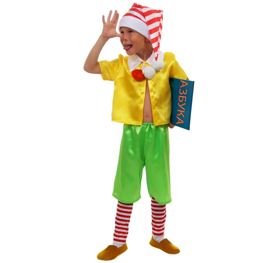 Детский карнавальный костюм Буратино - фото 1 - id-p218375718
