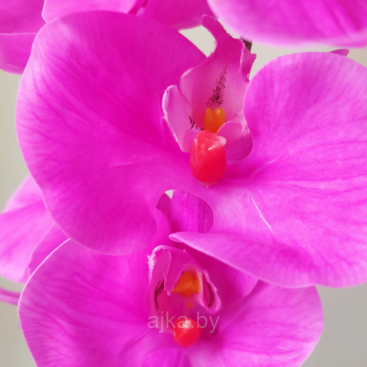Орхидея силиконовая 90 см, цвет фуксия - фото 2 - id-p218375983