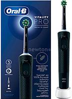 Электрическая зубная щетка Oral-B Vitality Pro D103.413.3 Cross Action Protect X Clean Black 4210201427100