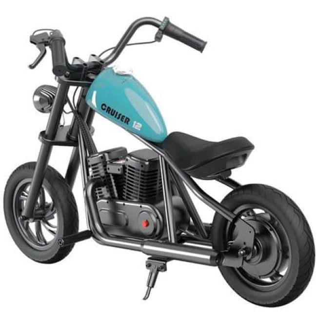 Детский электрический мотоцикл HYPER GOGO Cruiser 12 Голубой - фото 4 - id-p218376472
