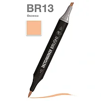 Маркер перманентный двусторонний "Sketchmarker Brush", BR13 овсянка